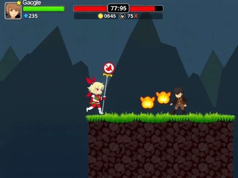 Mighty Blade Gameplay Screenshot